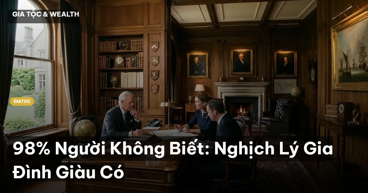 nghịch lý gia đình giàu có