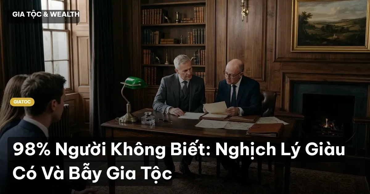nghịch lý giàu có