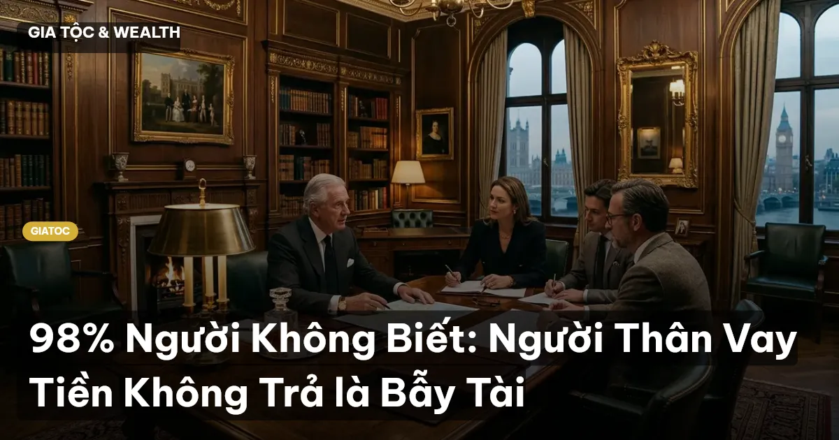 người thân vay tiền không trả