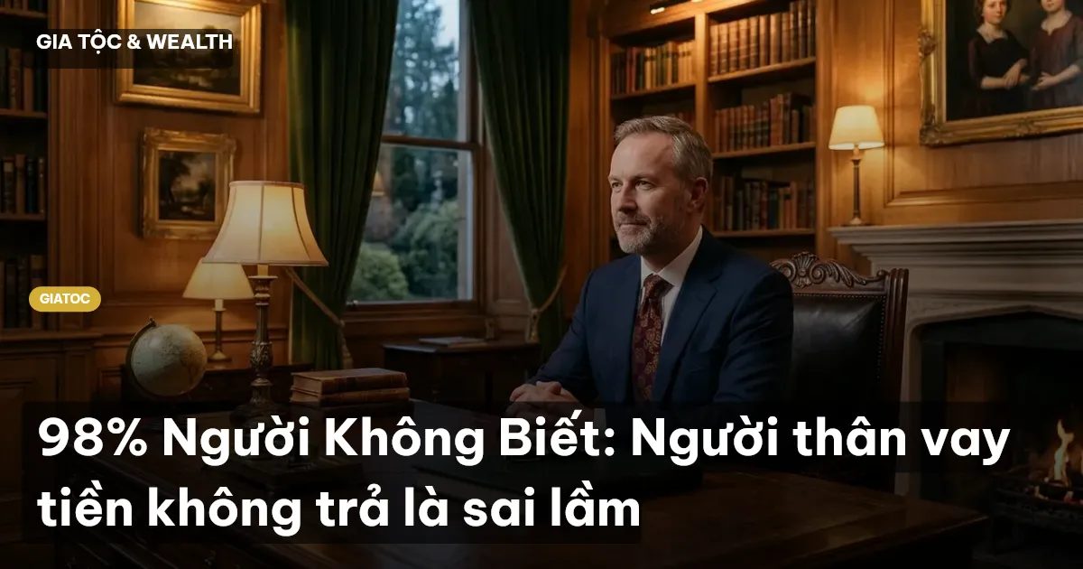 vay tiền người thân