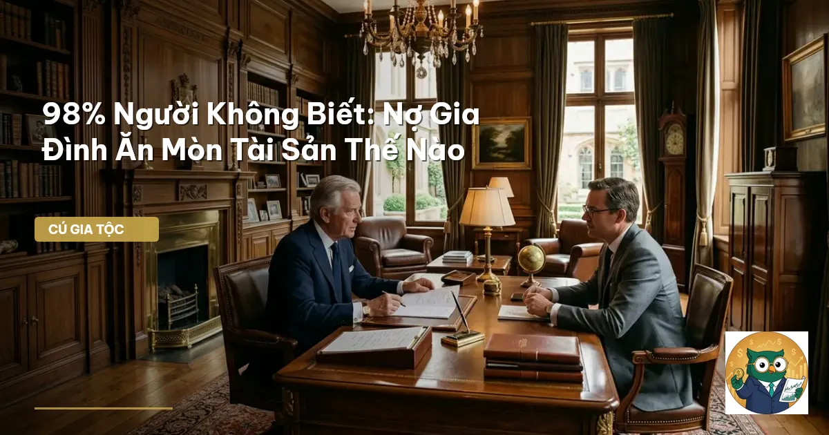 quản trị nợ gia đình
