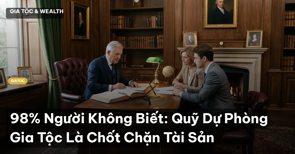 quỹ dự phòng gia tộc