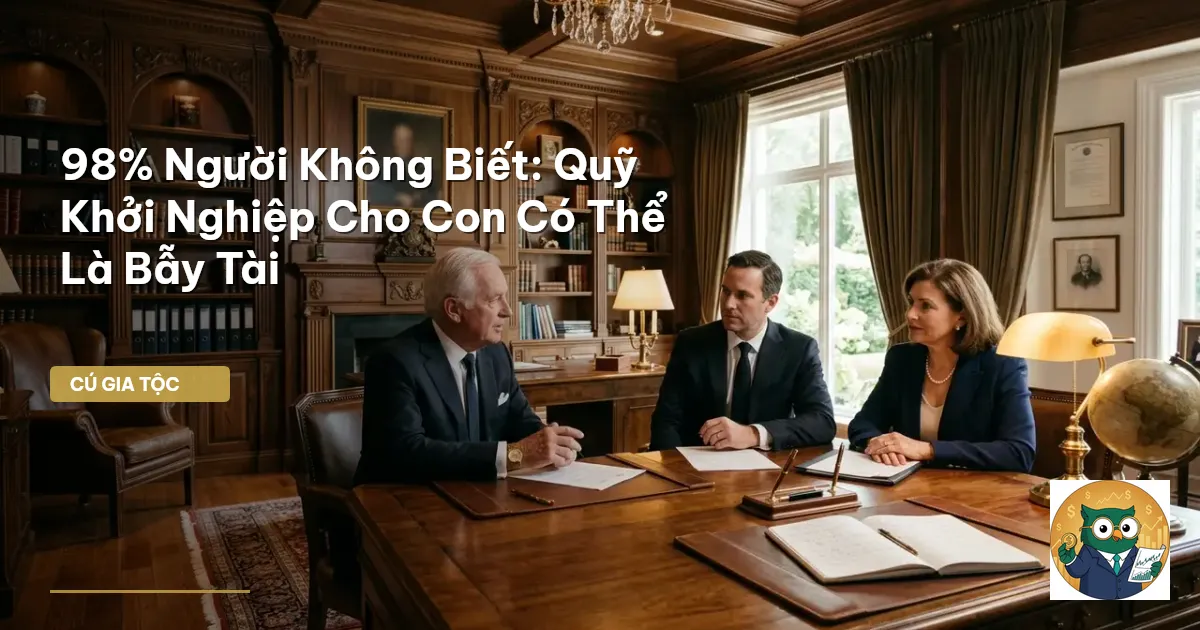 quỹ khởi nghiệp cho con