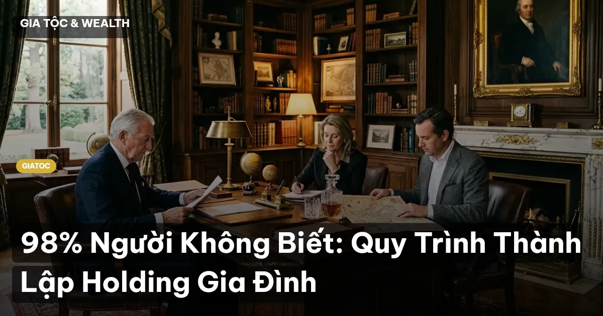 holding gia đình