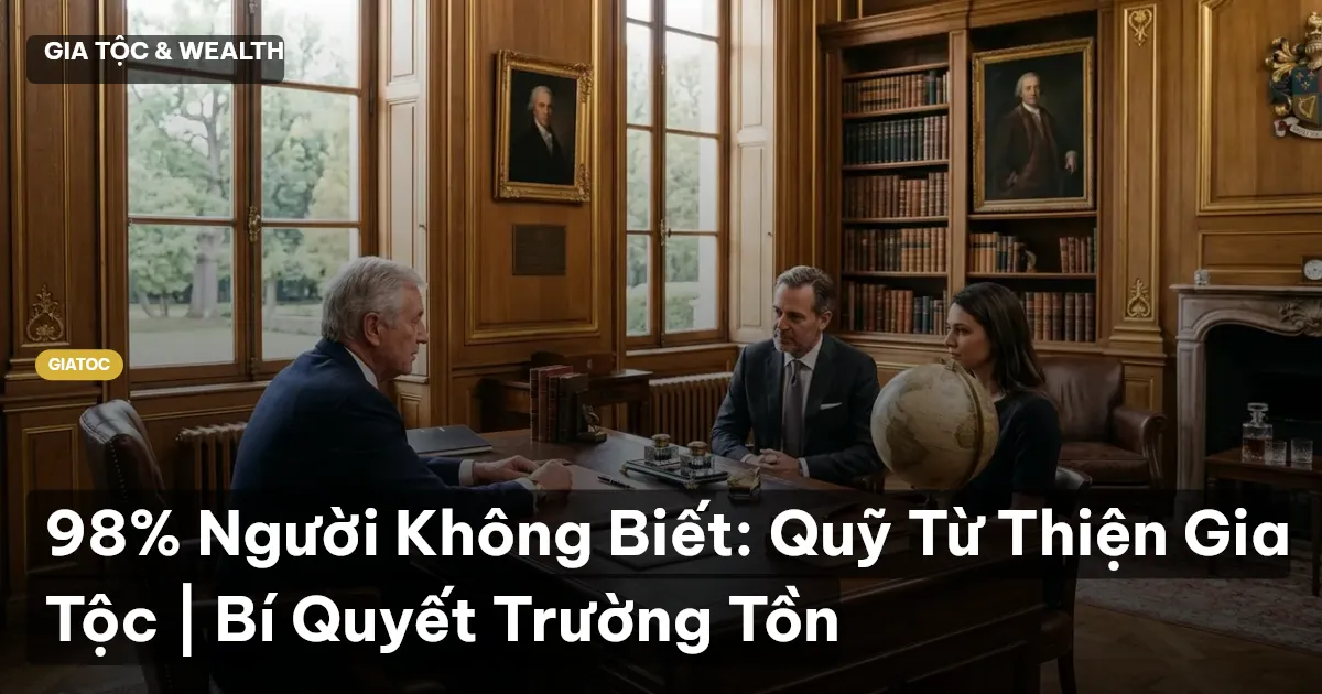 quỹ từ thiện gia tộc