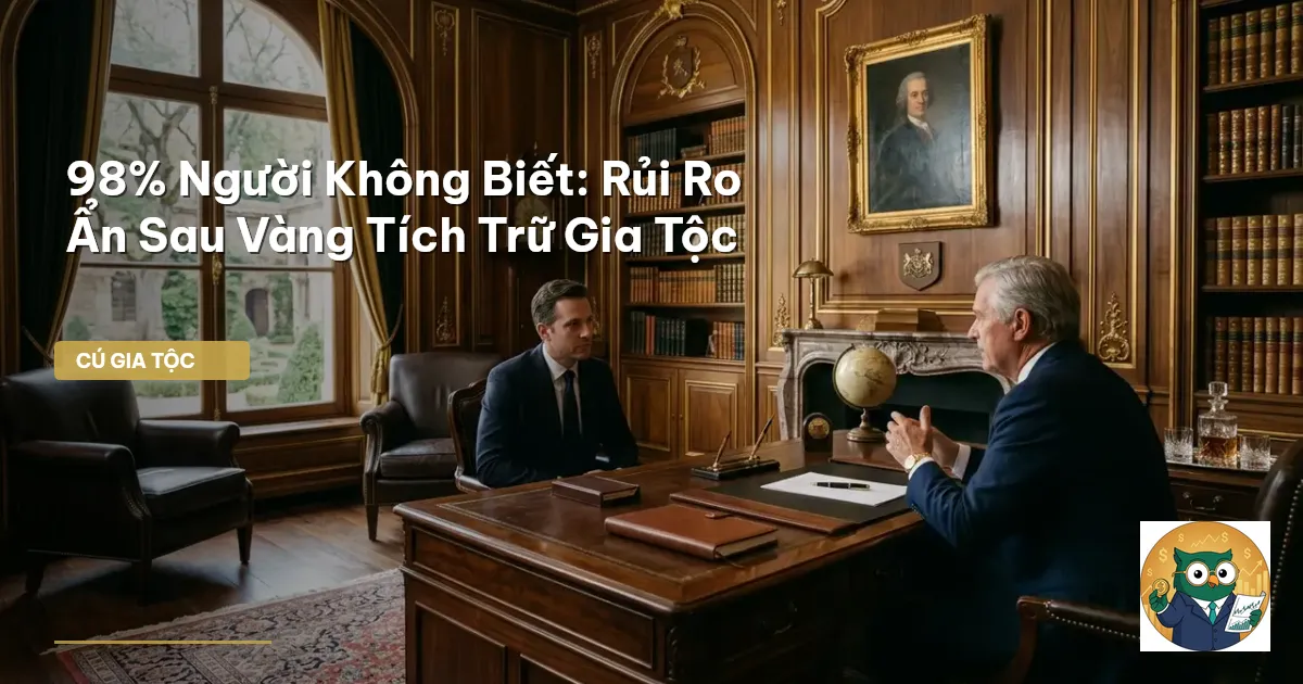 vàng tích trữ