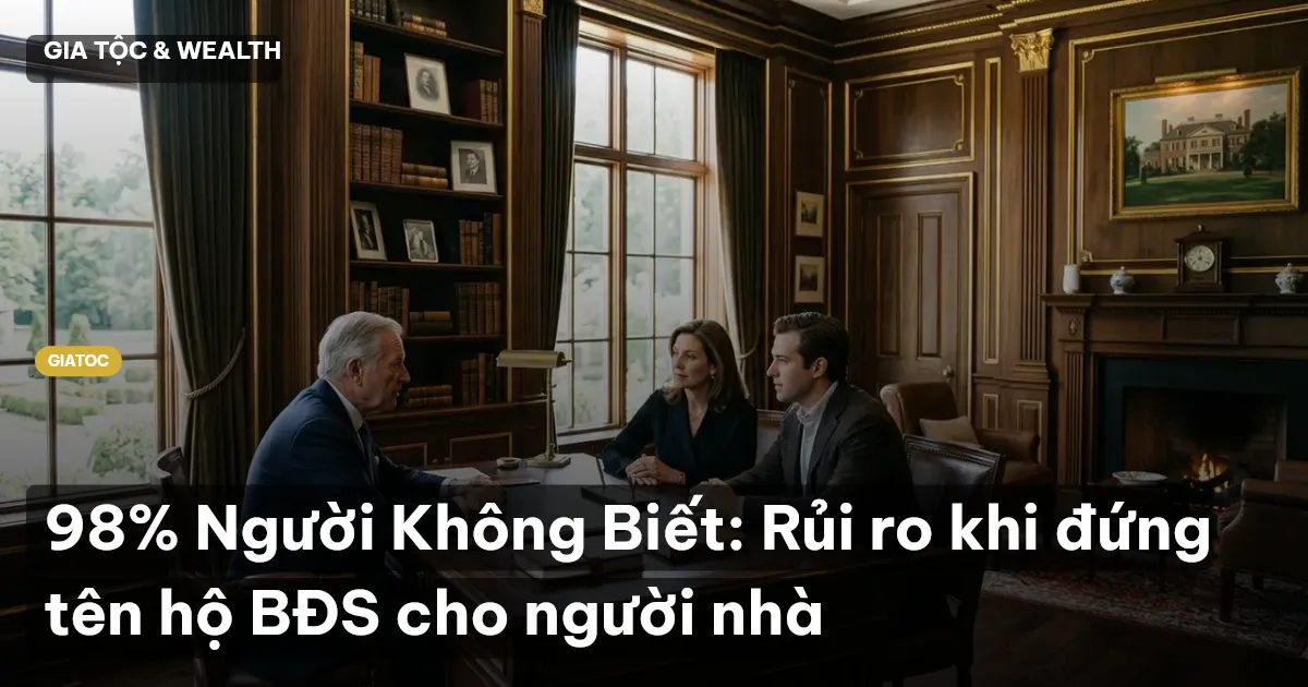 đứng tên hộ BĐS