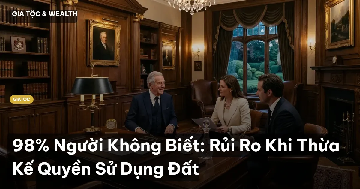 thừa kế quyền sử dụng đất