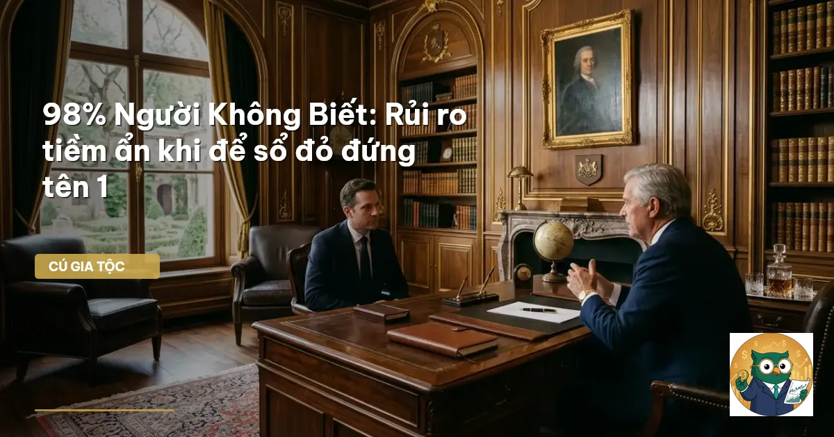 sổ đỏ đứng tên ai
