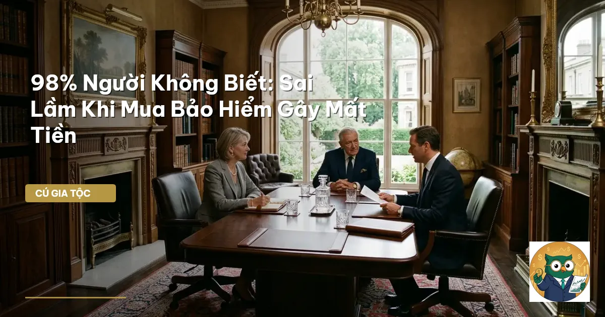 sai lầm khi mua bảo hiểm