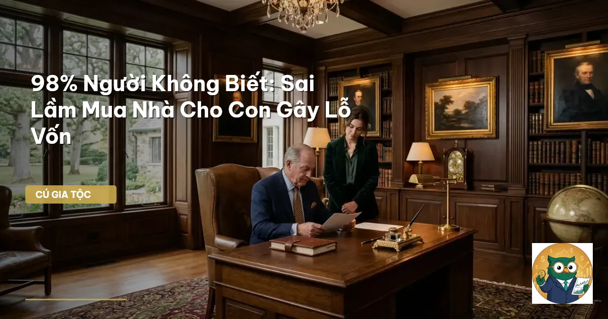 mua nhà cho con