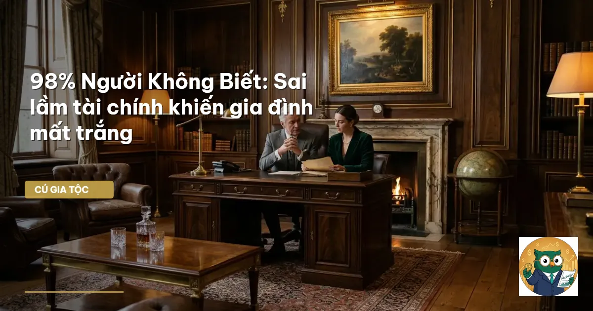sai lầm tài chính