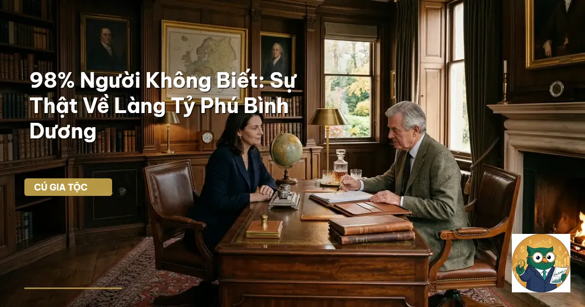 Làng tỷ phú Bình Dương