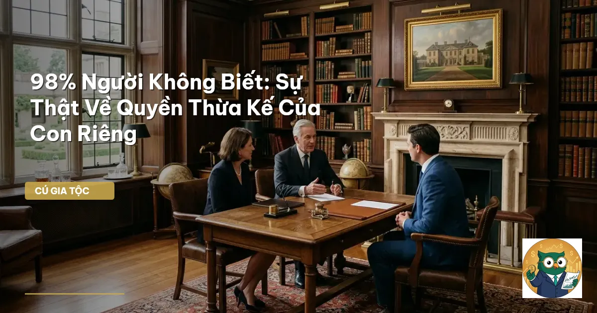 thừa kế con riêng