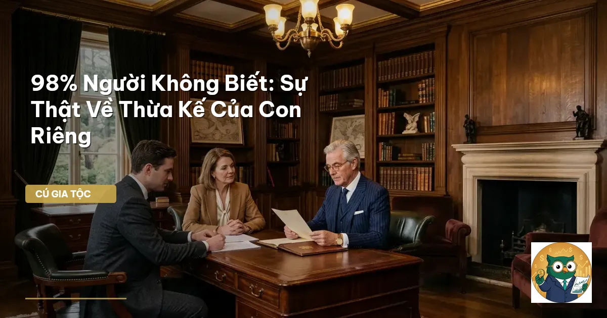 thừa kế con riêng