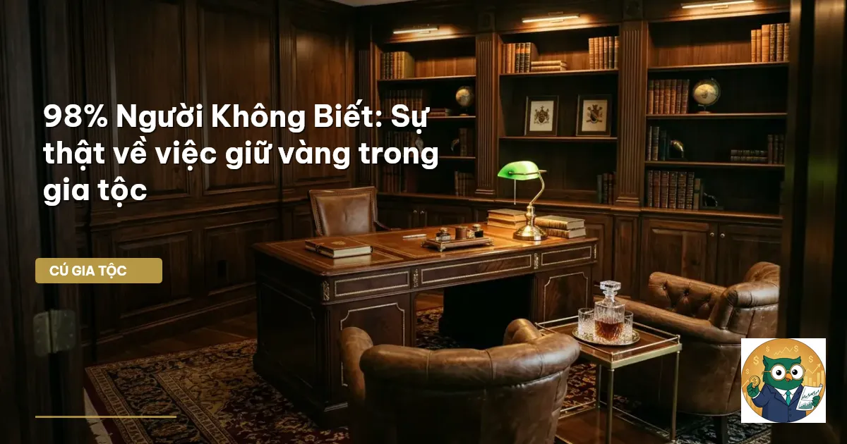 giữ vàng trong gia tộc