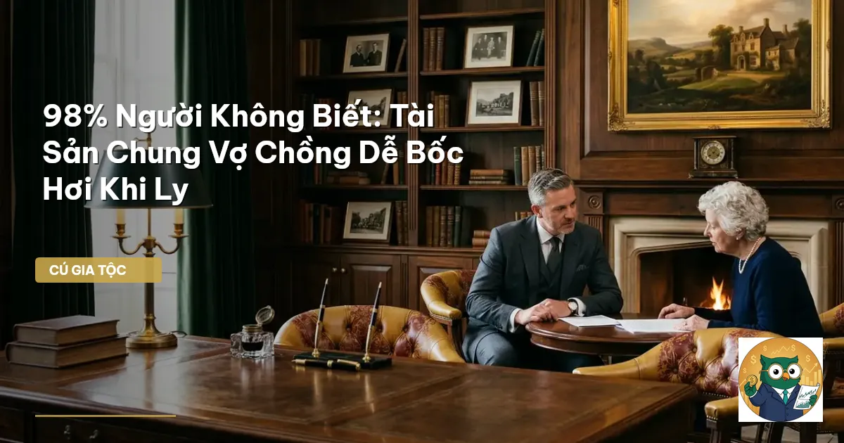 tài sản chung vợ chồng