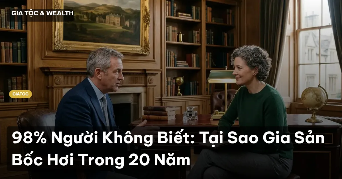gia sản bốc hơi
