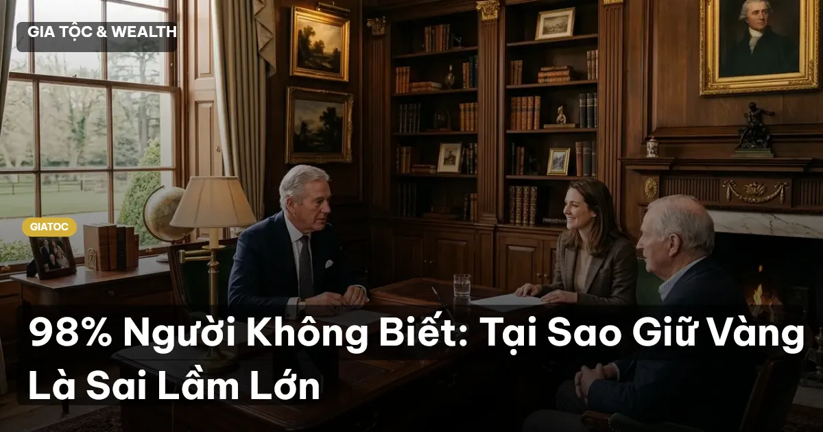 tích trữ vàng
