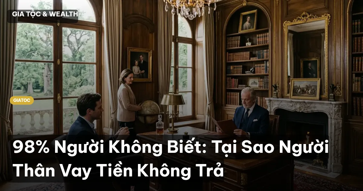 người thân vay tiền không trả