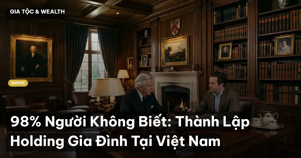 holding gia đình