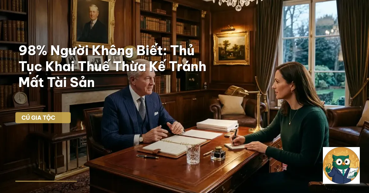 hồ sơ khai thuế thừa kế