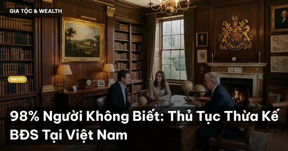thủ tục thừa kế bđs
