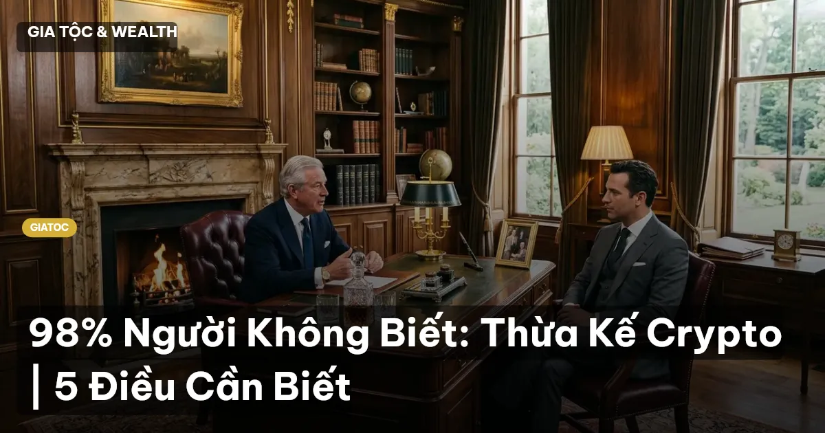 thừa kế crypto