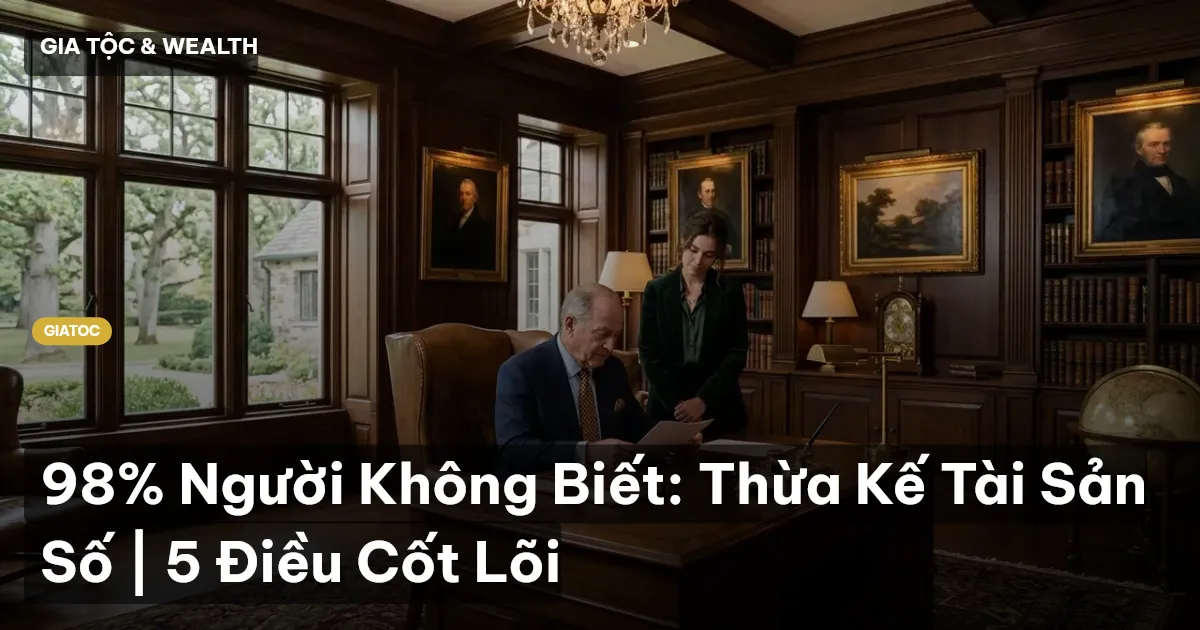 thừa kế tài sản số