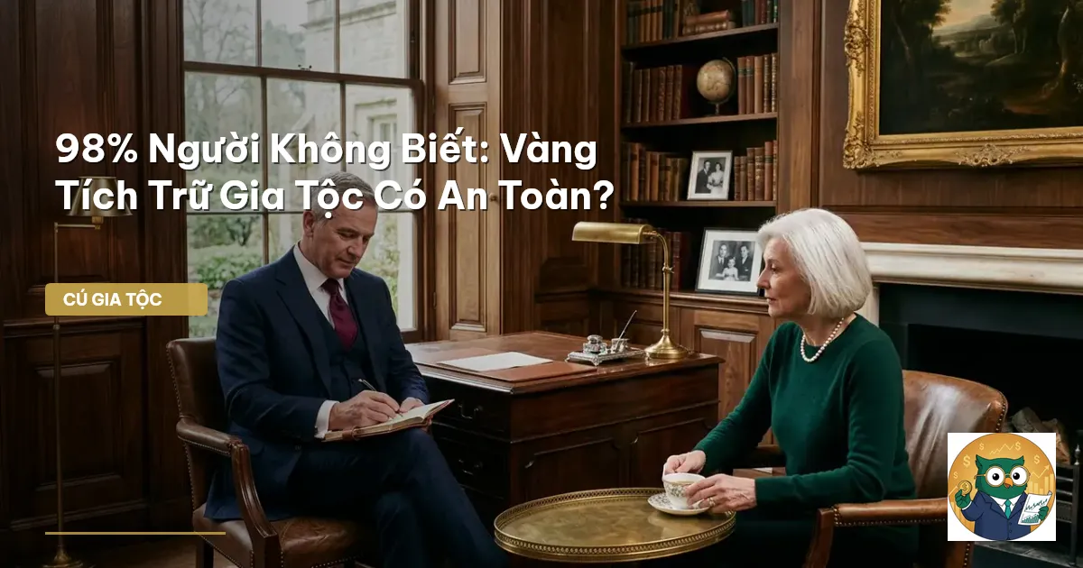 vàng tích trữ