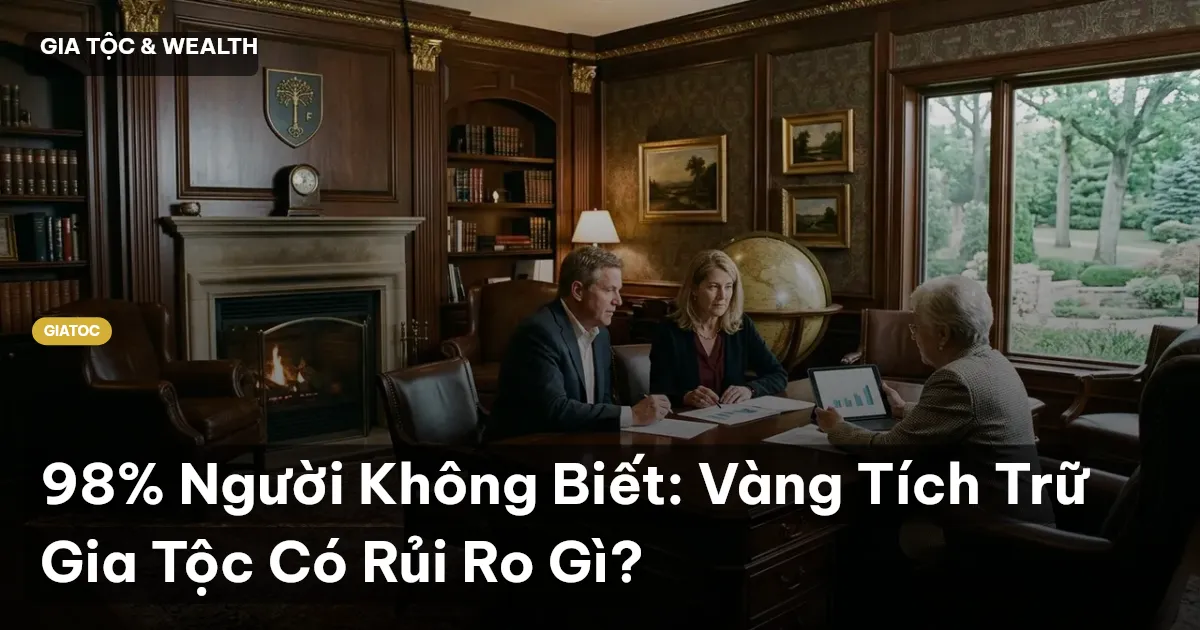 vàng tích trữ