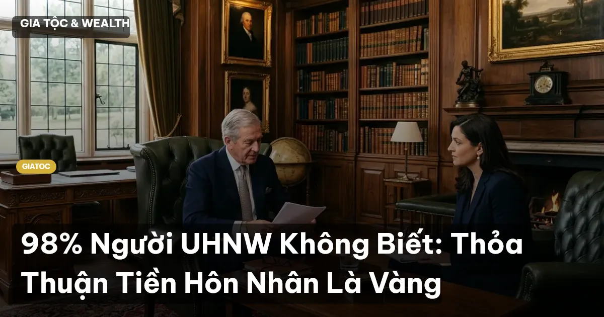 thỏa thuận tiền hôn nhân