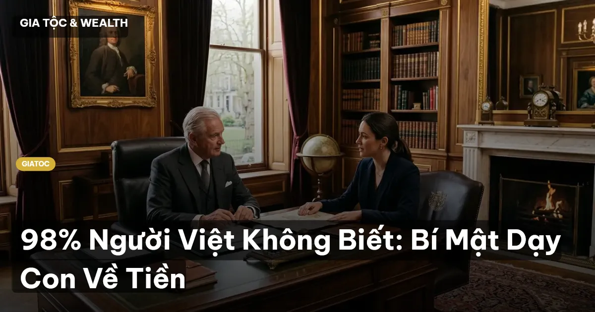 dạy con về tiền