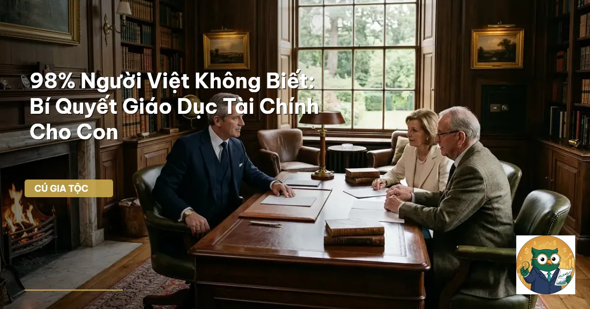 giáo dục tài chính cho con cháu