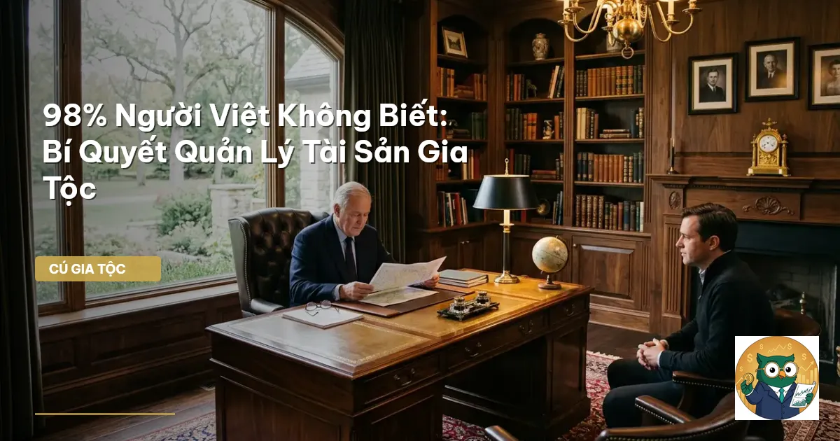quản lý tài sản gia đình Việt Nam