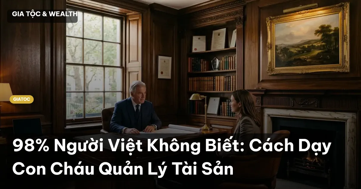 quản lý tài sản gia tộc