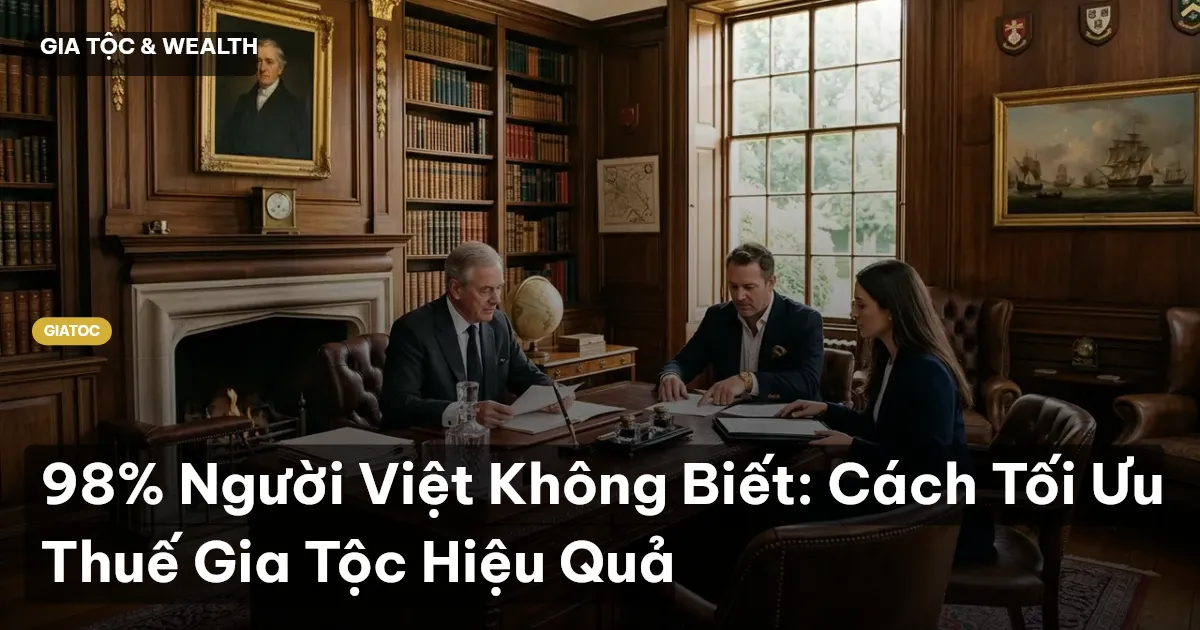 tối ưu thuế gia tộc