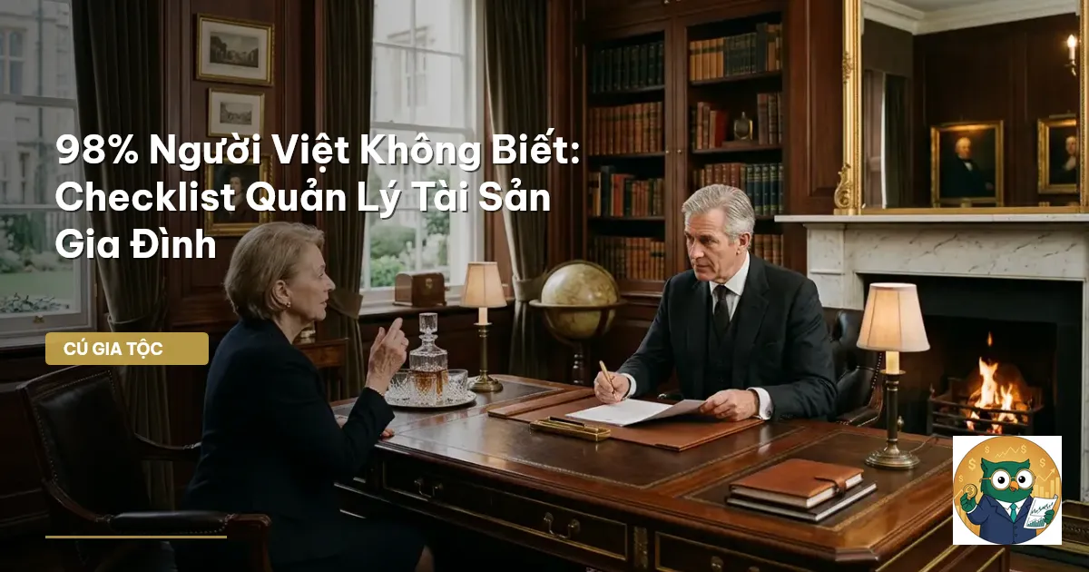 quản lý tài sản gia đình