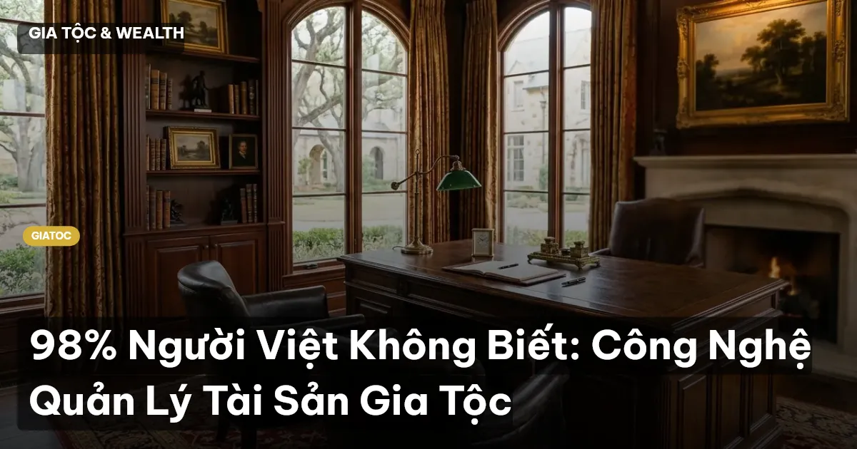 quản lý tài sản gia đình