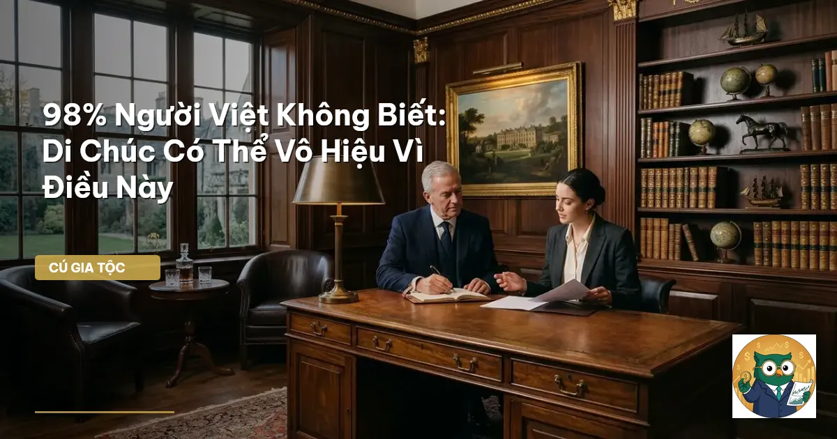 di chúc pháp lý Việt Nam