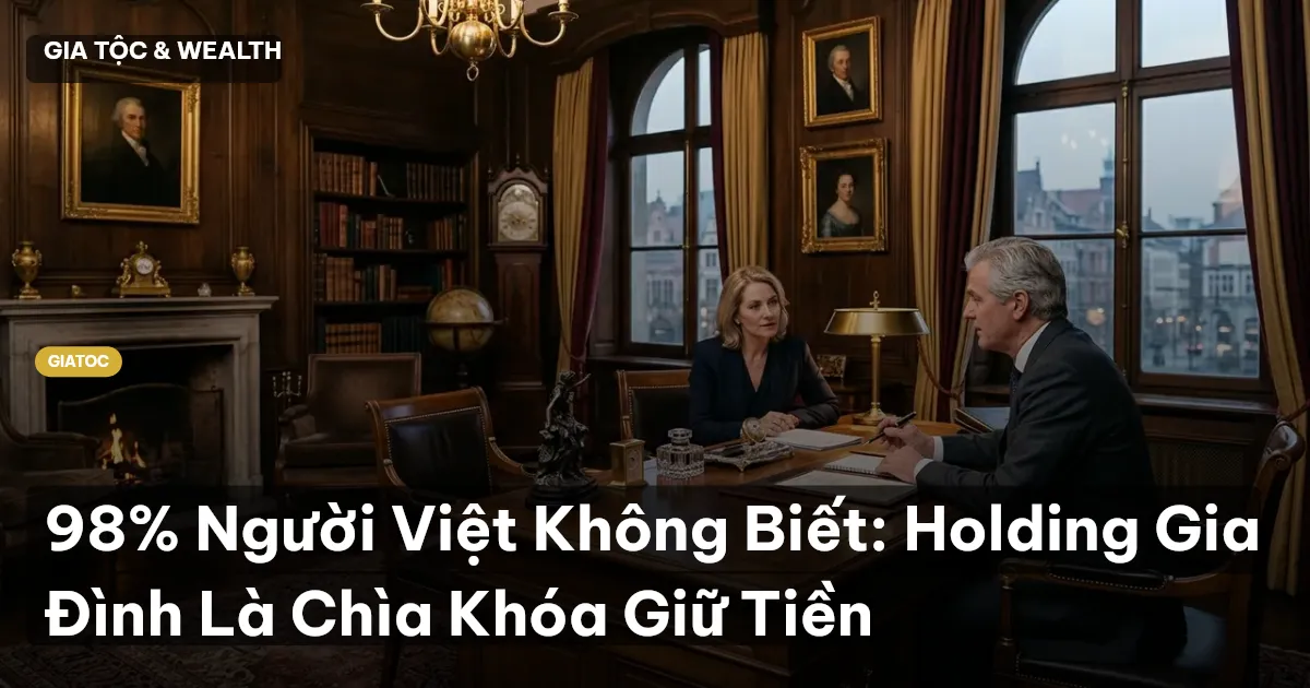 holding gia đình