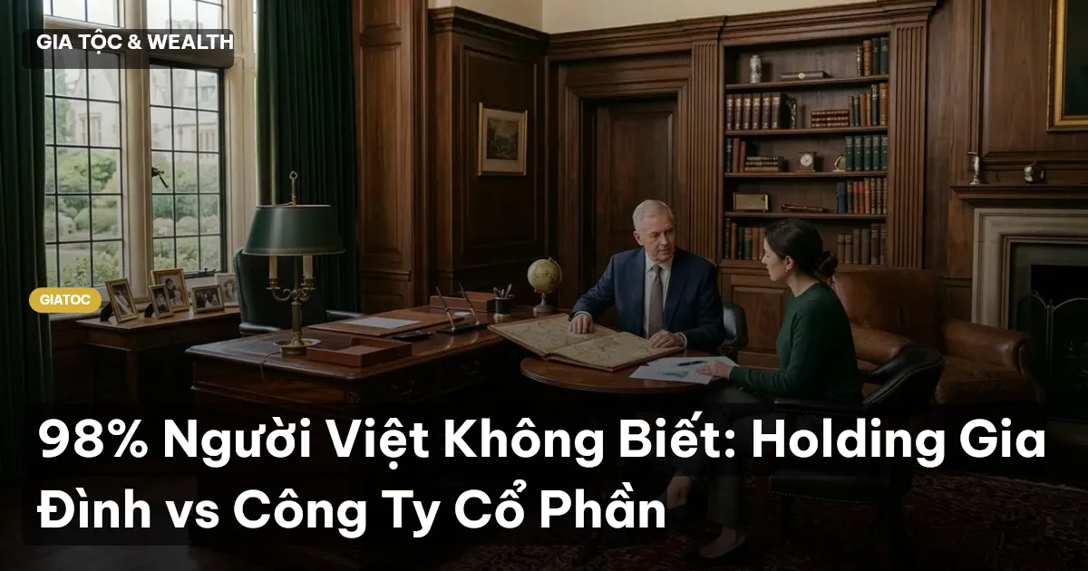 holding gia đình