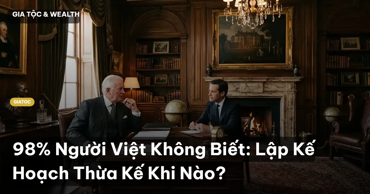 lập kế hoạch thừa kế