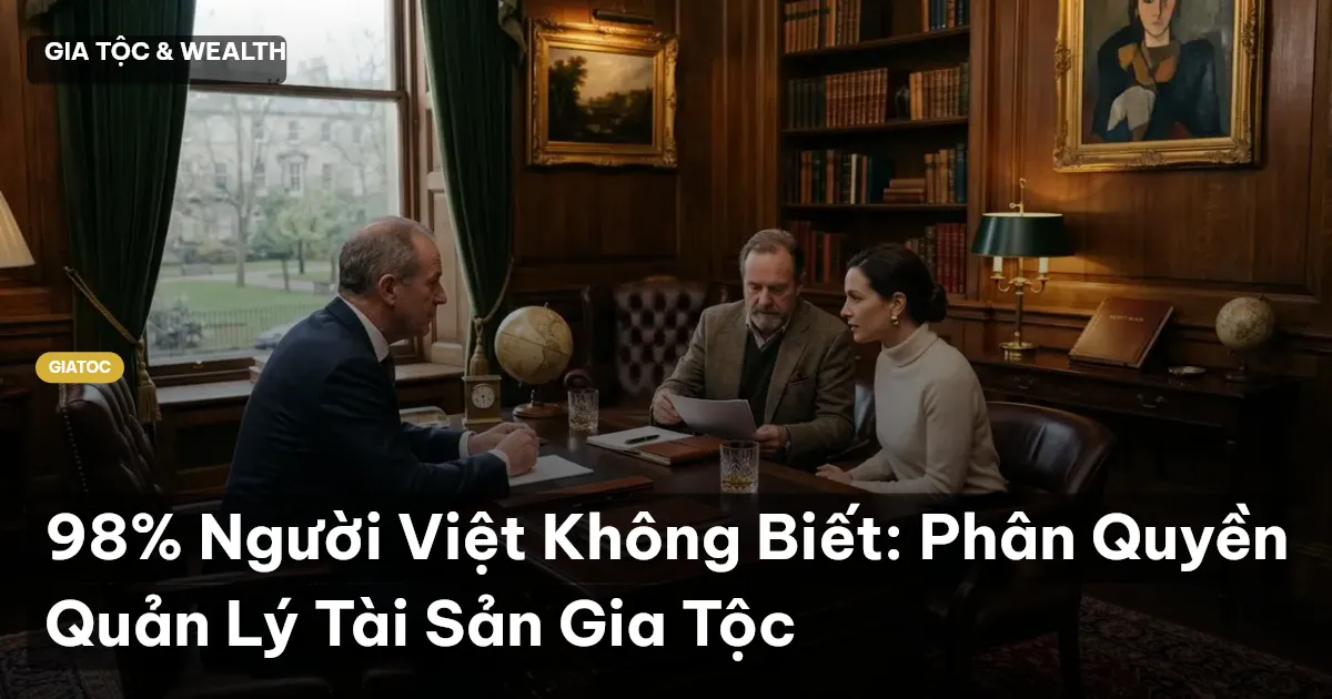 phân quyền tài sản