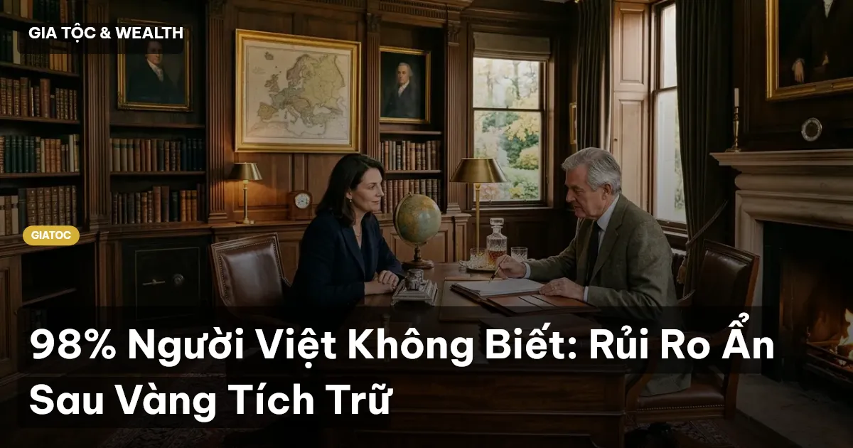 tích trữ vàng