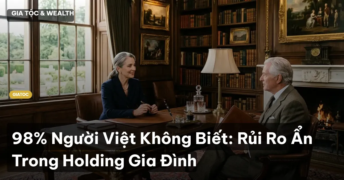 holding gia đình