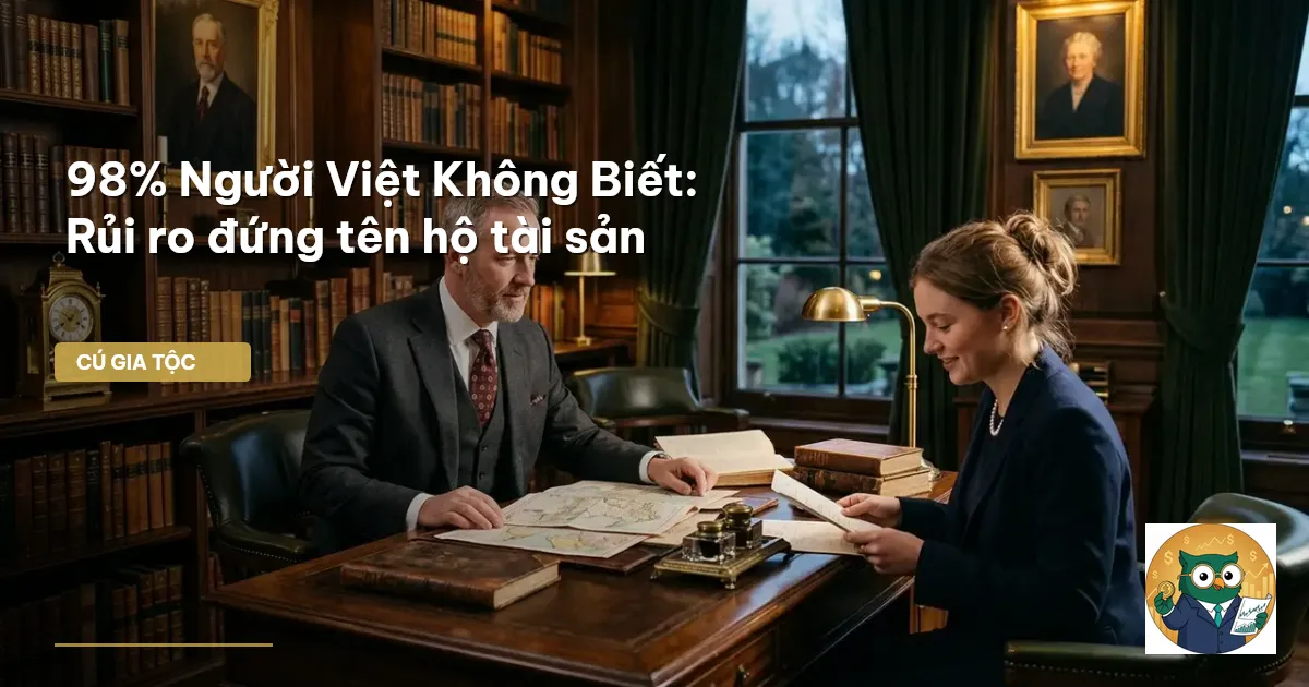 đứng tên hộ tài sản
