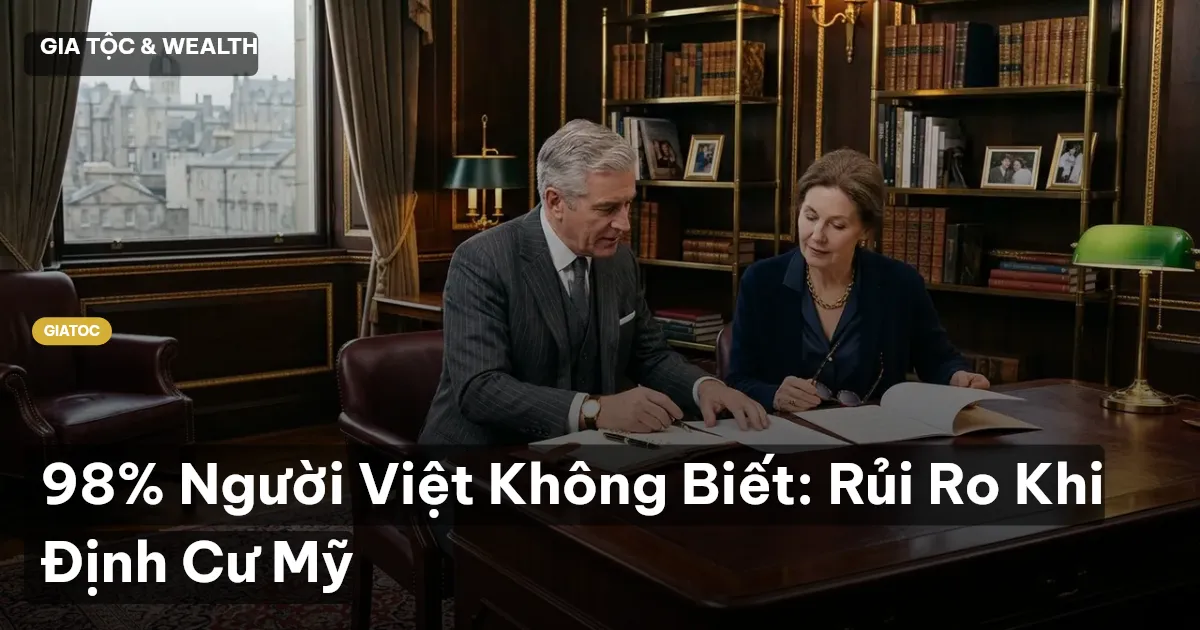 98% Người Việt Không Biết: Rủi Ro Khi Định Cư Mỹ