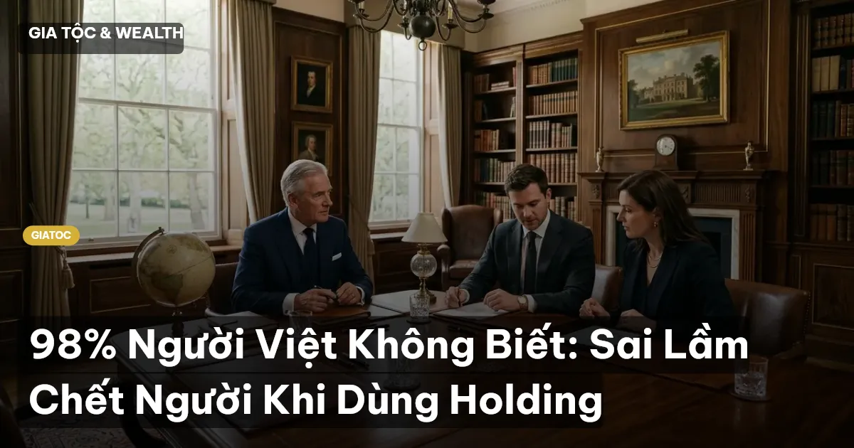 holding gia đình