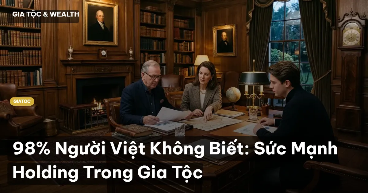 holding gia đình